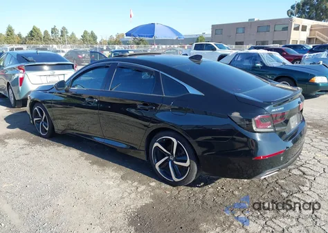 2019 Honda Accord Sport 2.0T from USA, damaged, VIN 1HGCV2E34KA007724